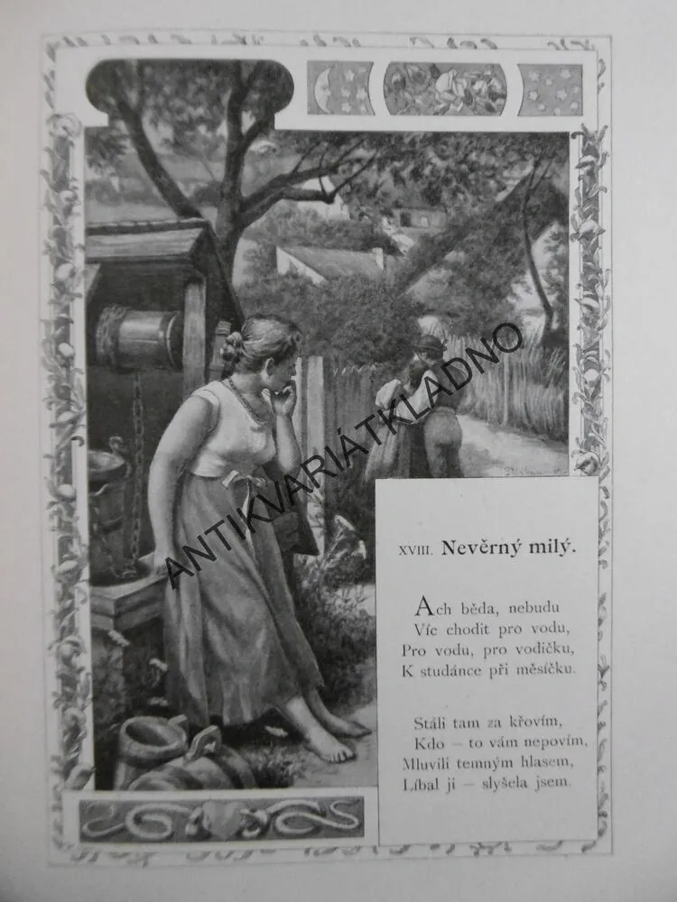OHLAS PÍSNÍ ČESKÝCH, 1896, ČELAKOVSKÝ, **an