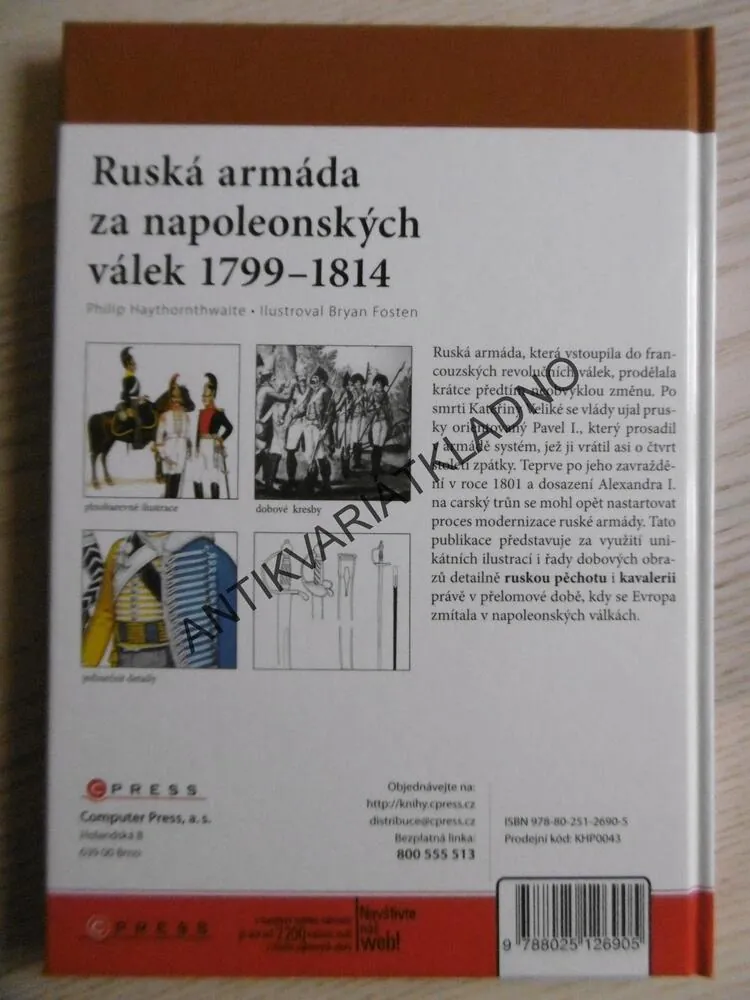 RUSKÁ ARMÁDA ZA NAPOLEONSKÝCH VÁLEK 1799-1814,FOSTEN, an **