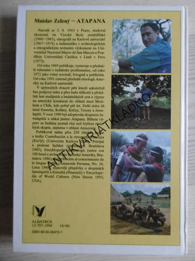 INDIÁNSKÁ ENCYKLOPEDIE, INDIÁNI TŘÍ AMERIK, MNISLAV ZELENÝ, **an
