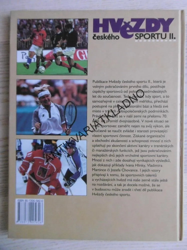 HVĚZDY ČESKÉHO SPORTU 2., KIRCHNER, SLEPIČKA, **an