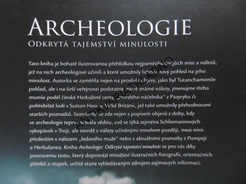 ARCHEOLOGIE, ODKRYTÁ TAJEMSTVÍ MINULOSTI, **an