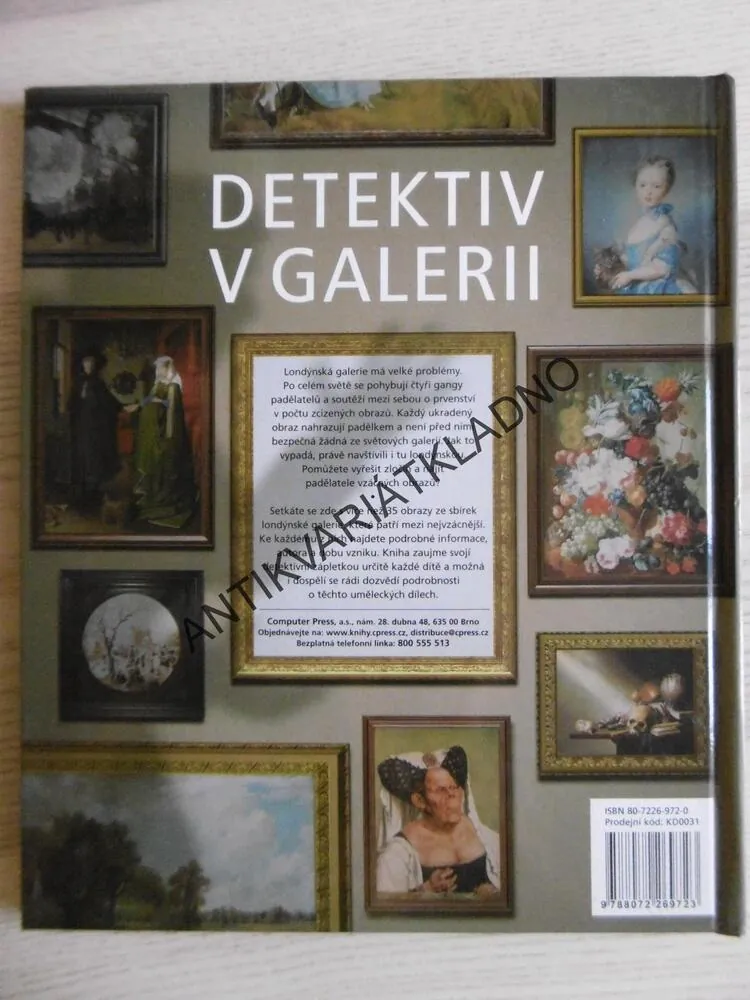 DETEKTIV V GALERII, ANNA NILSEN, **an