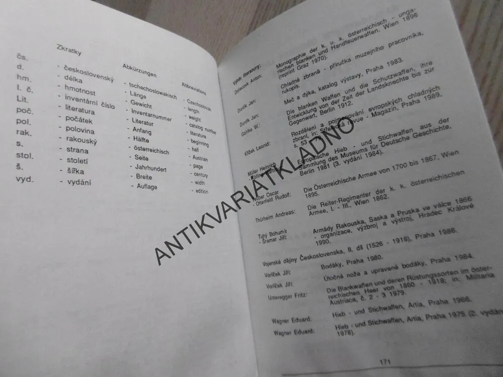CHLADNÉ ZBRANĚ, ŠAVLE HABSBURSKÉ MONARCHIE 17.-20. STOL. II., PETR KONOPISKÝ, PETR MOUDRÝ