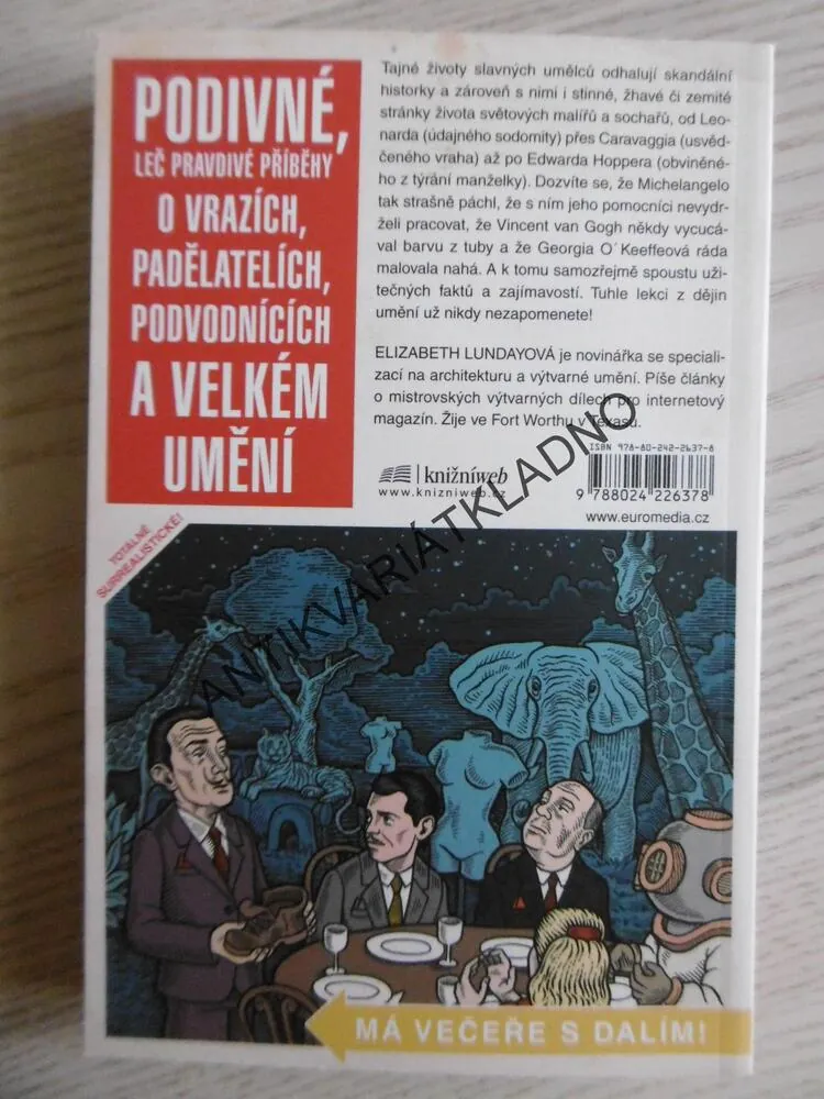TAJNÉ ŽIVOTY SLAVNÝCH UMĚLCŮ, ELIZABETH LUNDAYOVÁ, **an