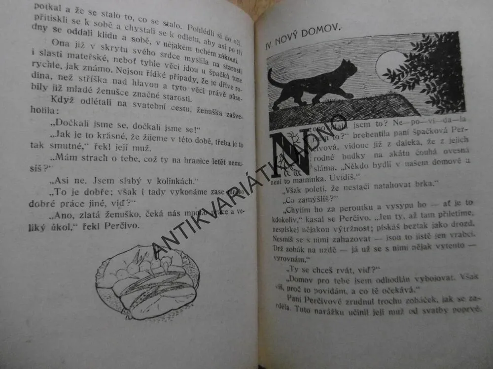 RODINA ŠPAČKA PERČIVY, J.R.HRADECKÝ, JOSEF LADA,