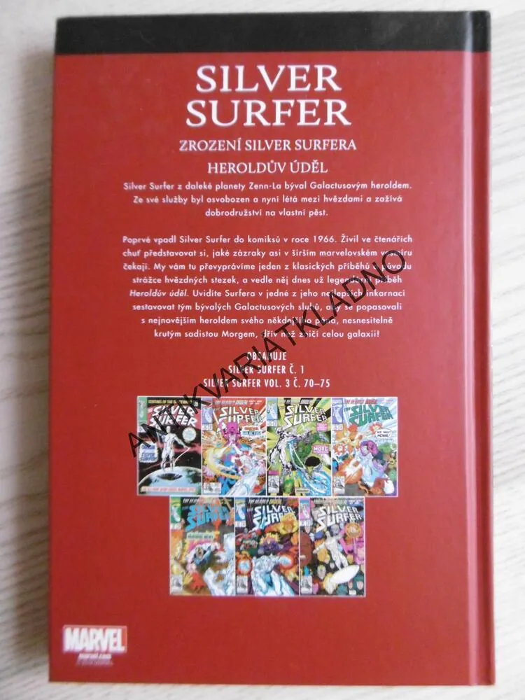 SILVER SURFER, KOMIKS MARVEL 40., **an