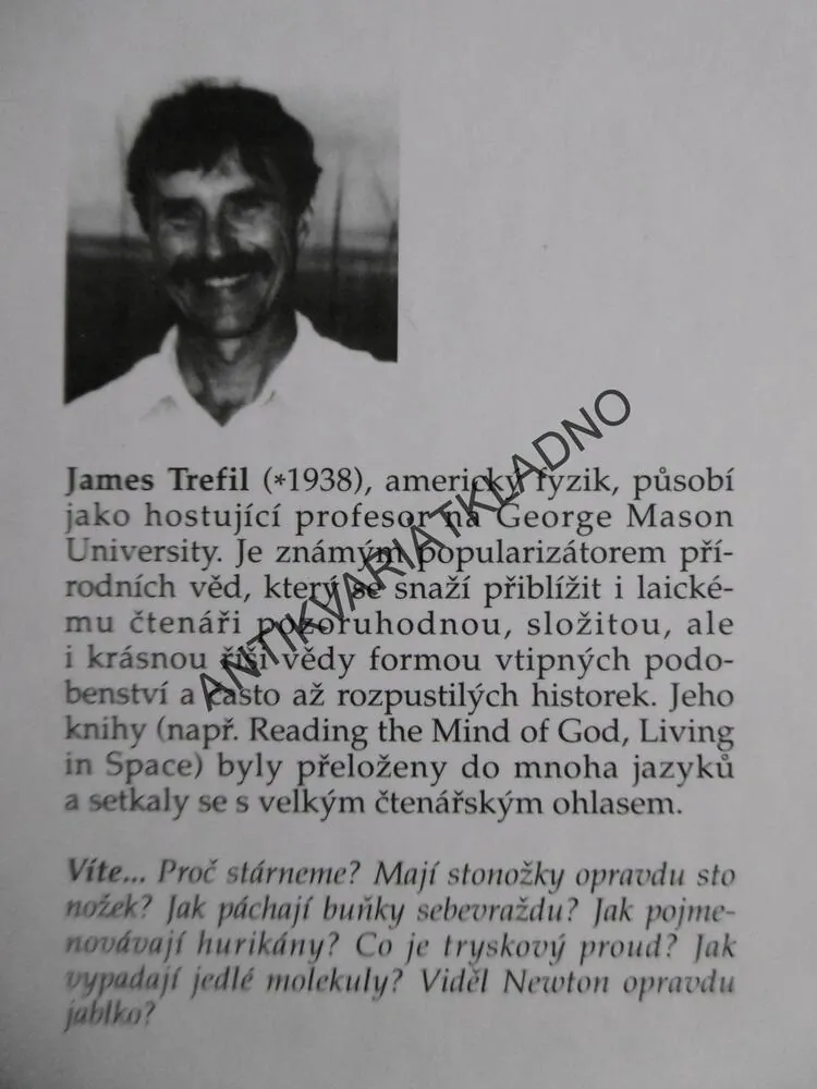1000 + 1 VĚC, KTEROU BYSTE MĚLI VĚDĚT O VĚDĚ, JAMES TREFIL, **an