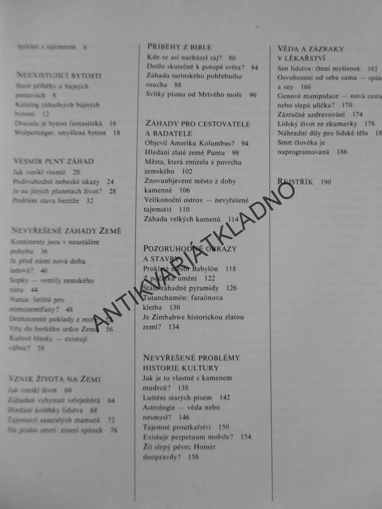 POSLEDNÍ ZÁHADY SVĚTA, ROLAND GÖÖCK, **an