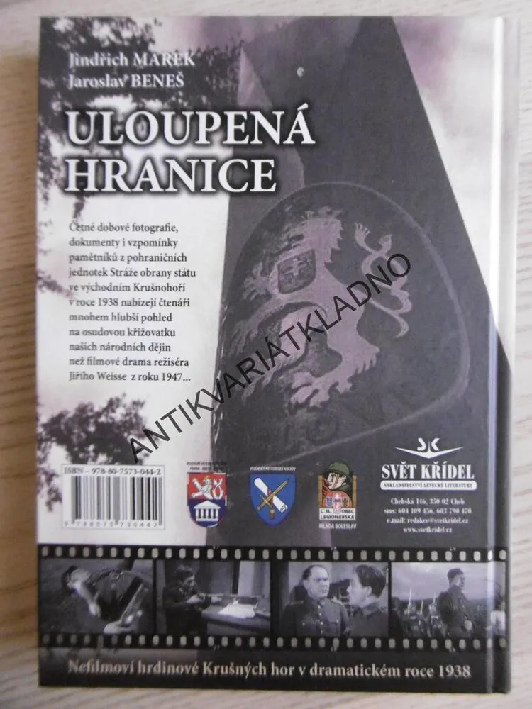 ULOUPENÁ HRANICE, JINDŘICH MAREK, JAROSLAV BENEŠ, **an