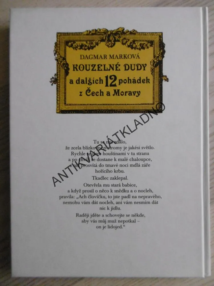 KOUZELNÉ DUDY A DALŠÍCH 12 POHÁDEK Z ČECH A MORAVY, **an