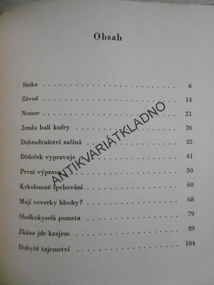 DOBYTÉ TAJEMSTVÍ, MILOŠ HOLAS, **an