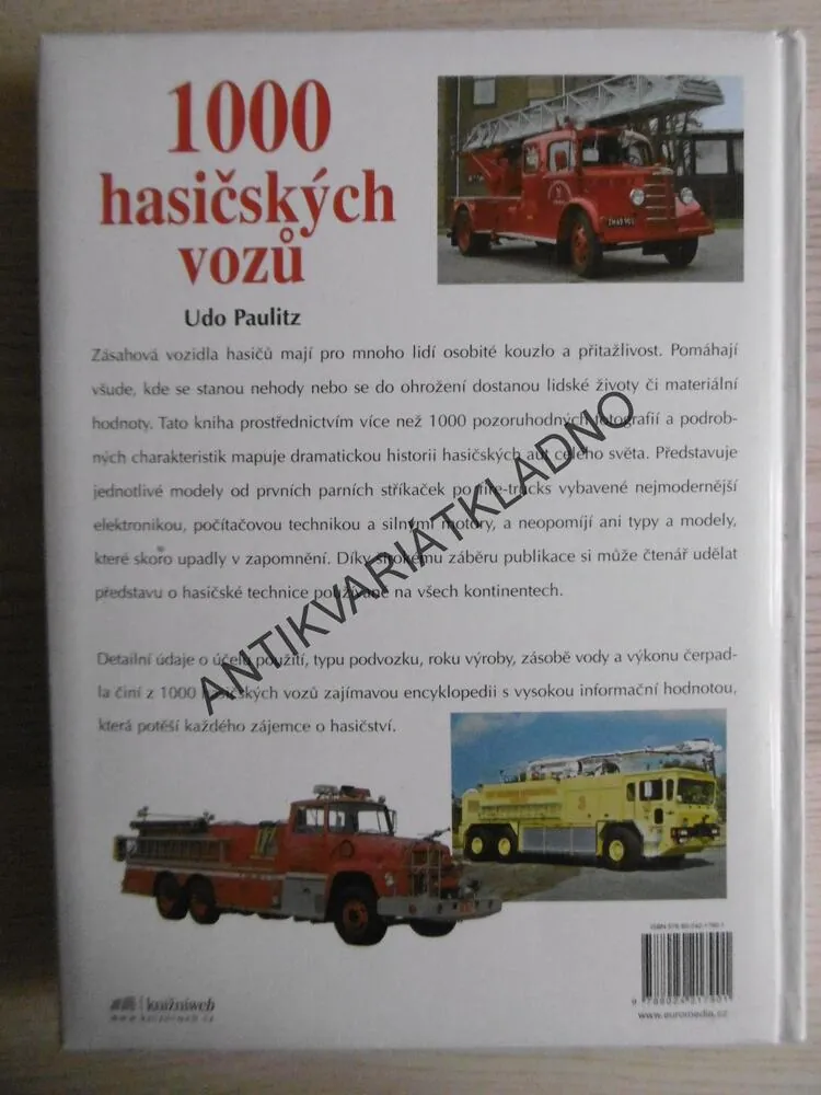 1000 HASIČSKÝCH VOZŮ, **an