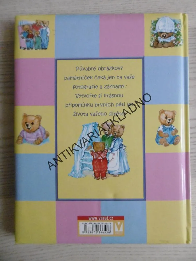KNÍŽKA MÉHO ŽIVOTA, MÝCH PRVNÍCH PĚT LET, NEVYPLNĚNO, **an
