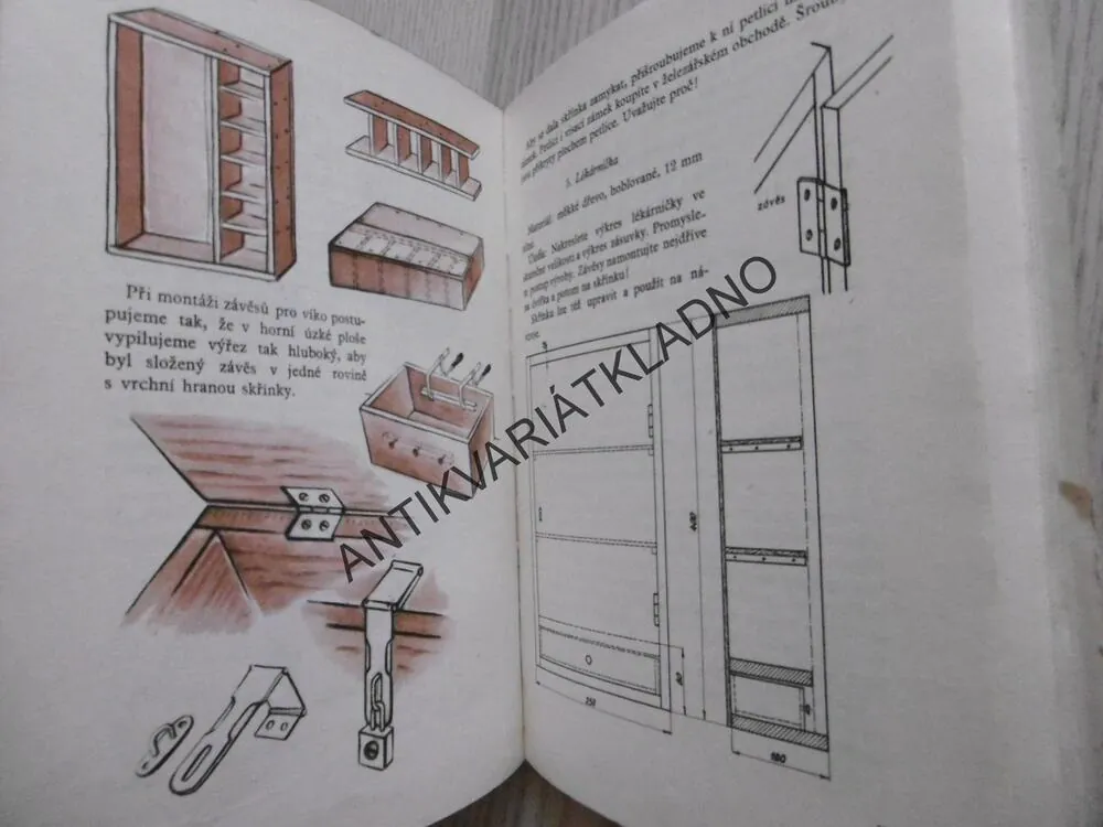 CO SI VYROBÍME ZE DŘEVA, JAROSLAV HANZLÍČEK, **an