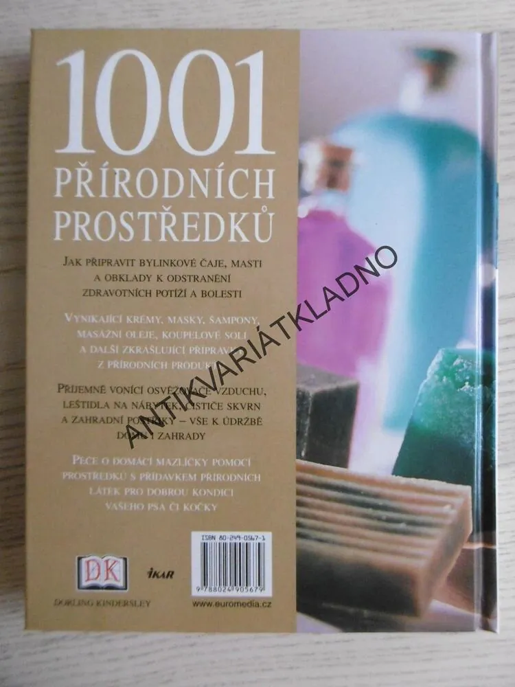 1001 PŘÍRODNÍCH PROSTŘEDKŮ, RECEPTY PRO ZDRAVÍ, KRÁSU A DOMOV, LAUREL VUKOVICOVÁ, **an