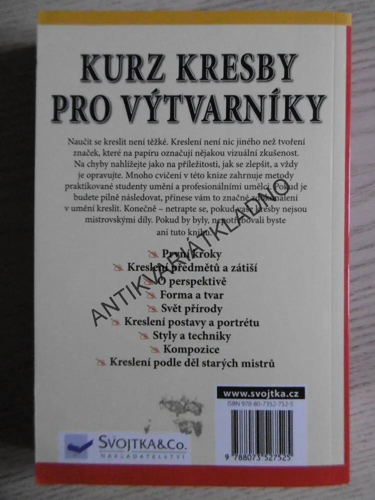 KURZ KRESBY PRO VÝTVARNÍKY, JAK NA TO, **an