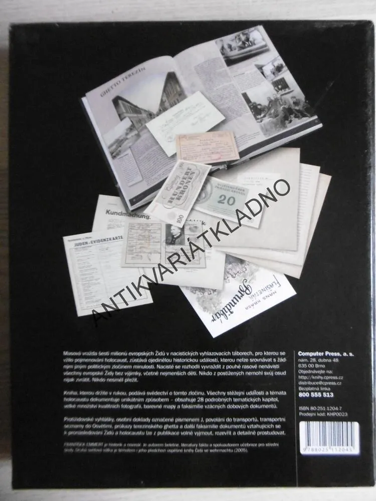 HOLOCAUST, FRANTIŠEK EMMERT, VČETNĚ PŘÍLOH, PŘEKLADŮ, OBALU, **an