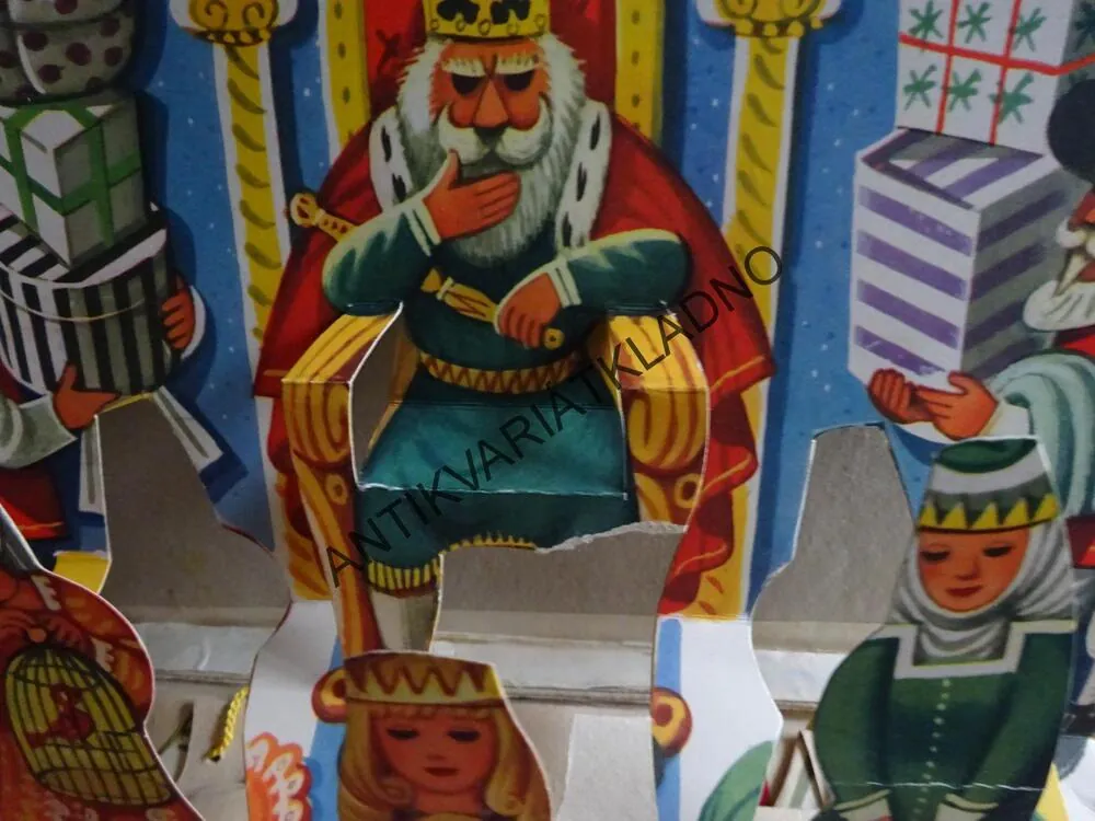 ŽABÍ KRÁL, VOJTĚCH KUBAŠTA, 1970, PROSTOROVÉ LEPORELO,