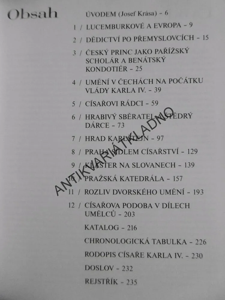 DĚJINY UMĚNÍ, UMĚNÍ NA DVOŘE KARLA IV., KAREL NEUBERT, KAREL STEJSKAL, **an
