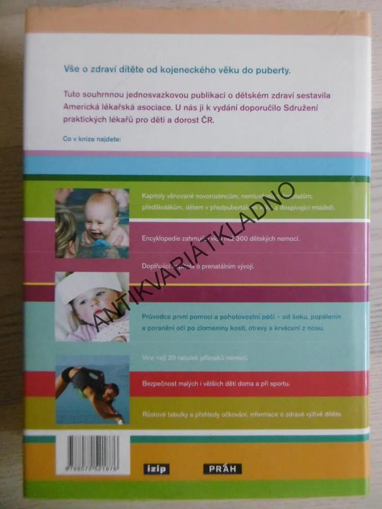 DĚTSKÝ LÉKAŘ, NEJVĚTŠÍ KNIHA O ZDRAVÍ DÍTĚTE, **an
