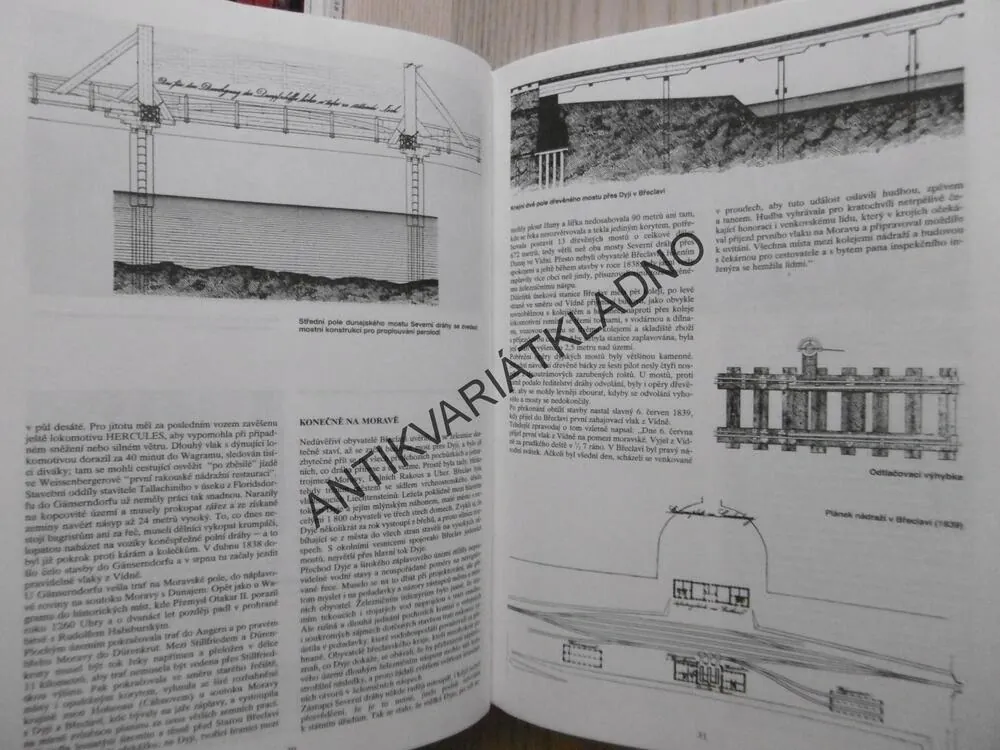 ČTENÍ O SEVERNÍ DRÁZE FERDINANDOVĚ, ŽELEZNICE, 1990, **an