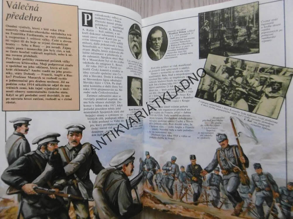 ČESKOSLOVENSKO 1918-1938, DĚJINY V OBRAZECH, PAVEL AUGUSTA, FRANTIŠEK HONZÁK, **an
