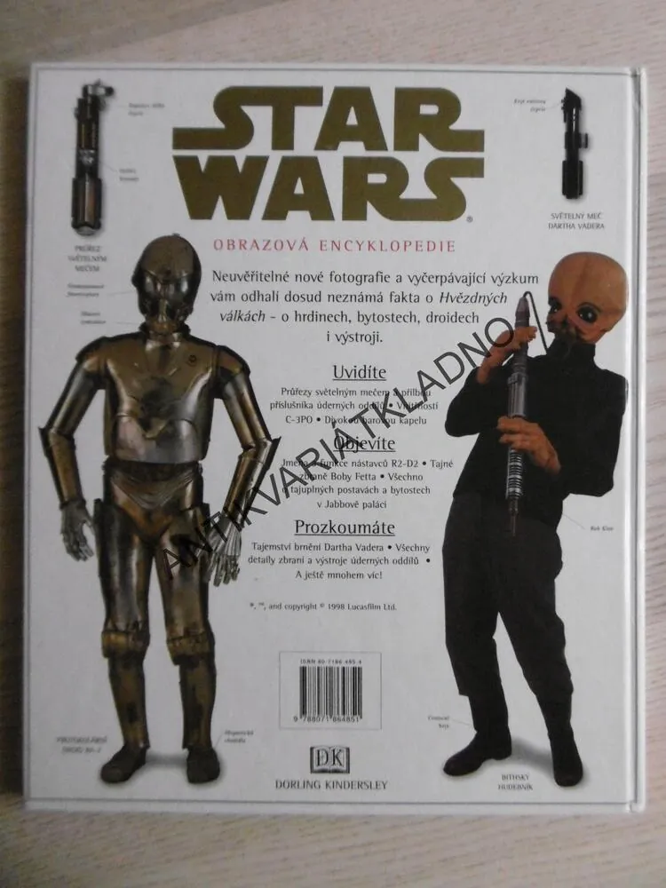 STAR WARS, OBRAZOVÁ ENCYKLOPEDIE, PRŮVODCE POSTAVAMI A BYTOSTMI HVĚZDNÝCH VÁLEK, **an