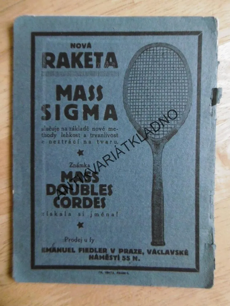 STRUČNÝ NÁVOD JAK HRÁT LAWN-TENNIS, TENIS, 