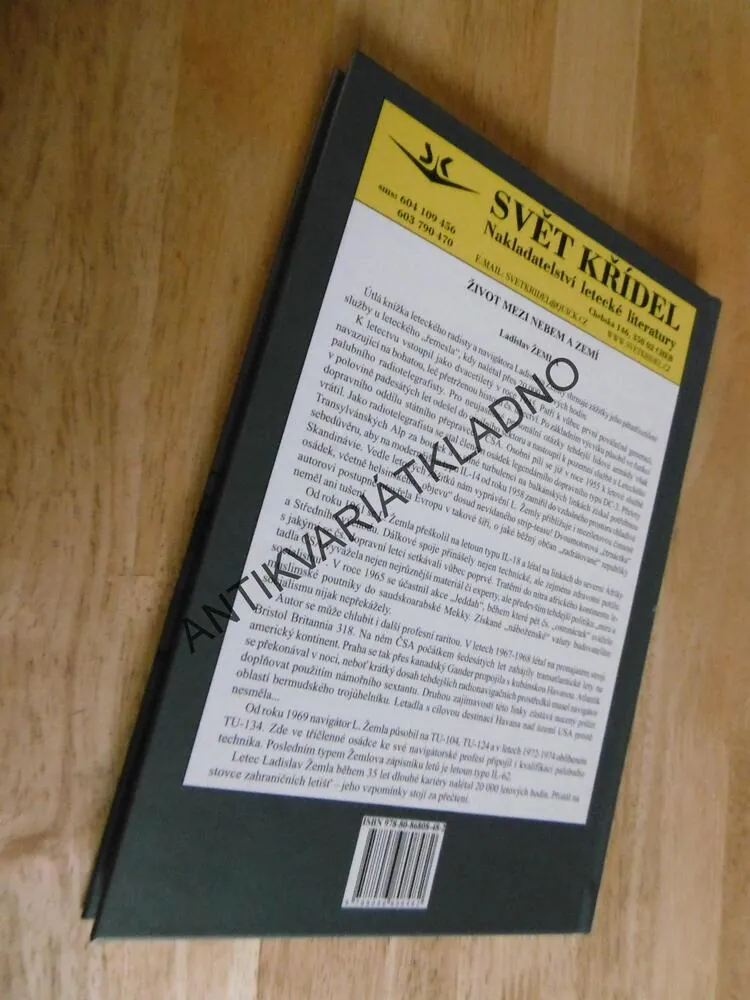 ŽIVOT MEZI NEBEM A ZEMÍ, LADISLAV ŽEMLA, LETECTVÍ
