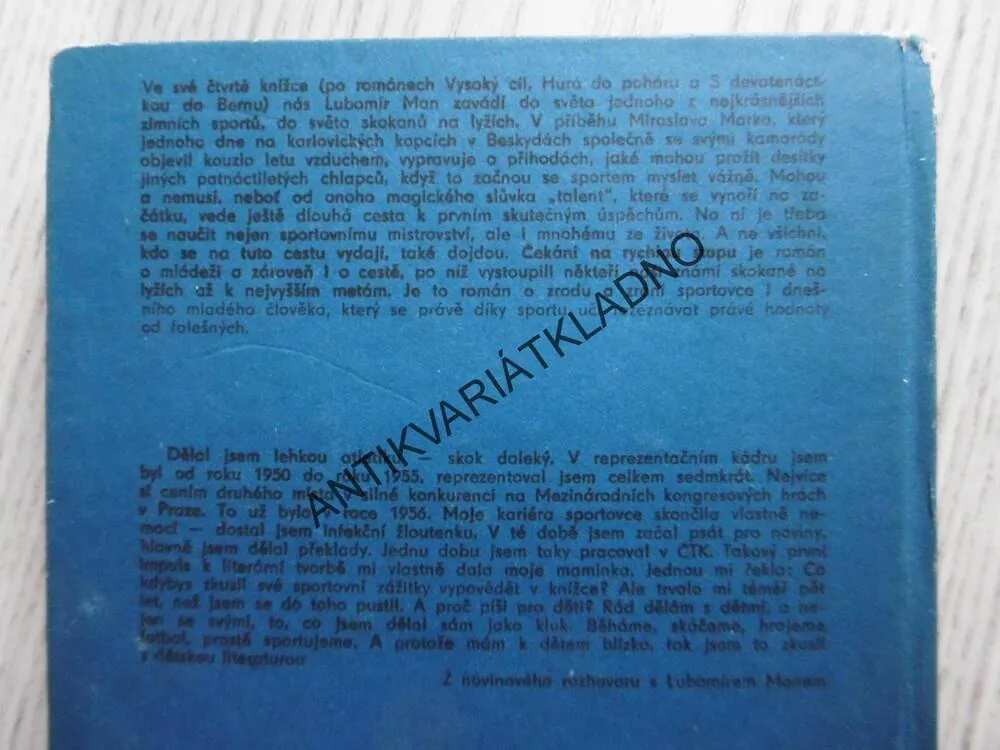 ČEKÁNÍ NA RYCHLOU STOPU, LUBOMÍR MAN, BOHUMIL KONEČNÝ, **an