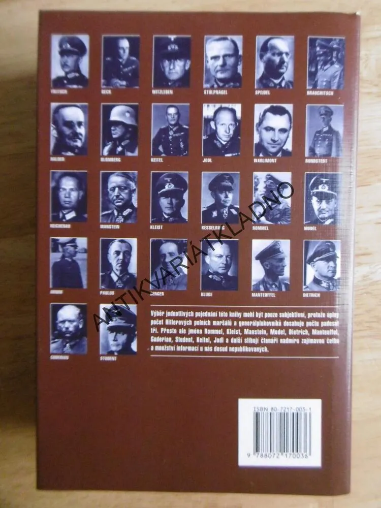HITLEROVI GENERÁLOVÉ, BARNETT, NĚMECKO, 3. ŘÍŠE, VÁLKA, **an
