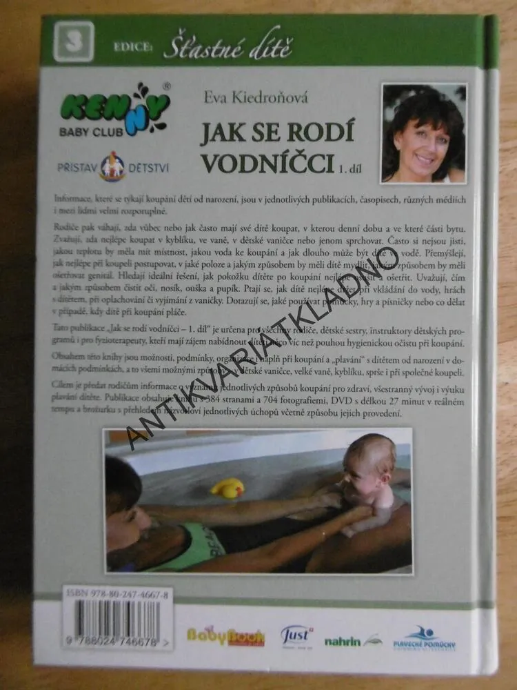 JAK SE RODÍ VODNÍČCI, ŠŤASTNÉ DÍTĚ,KIEDROŇOVÁ, **an