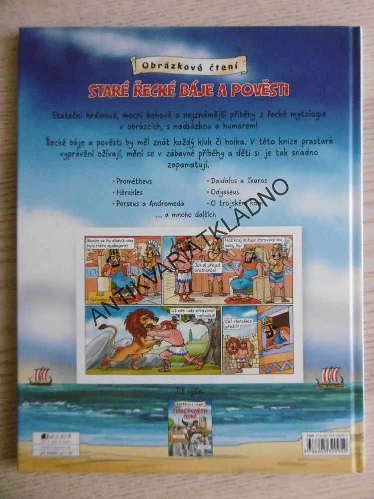 STARÉ ČESKÉ BÁJE A POVĚSTI, OBRÁZKOVÉ ČTENÍ, KOMIKS, **an