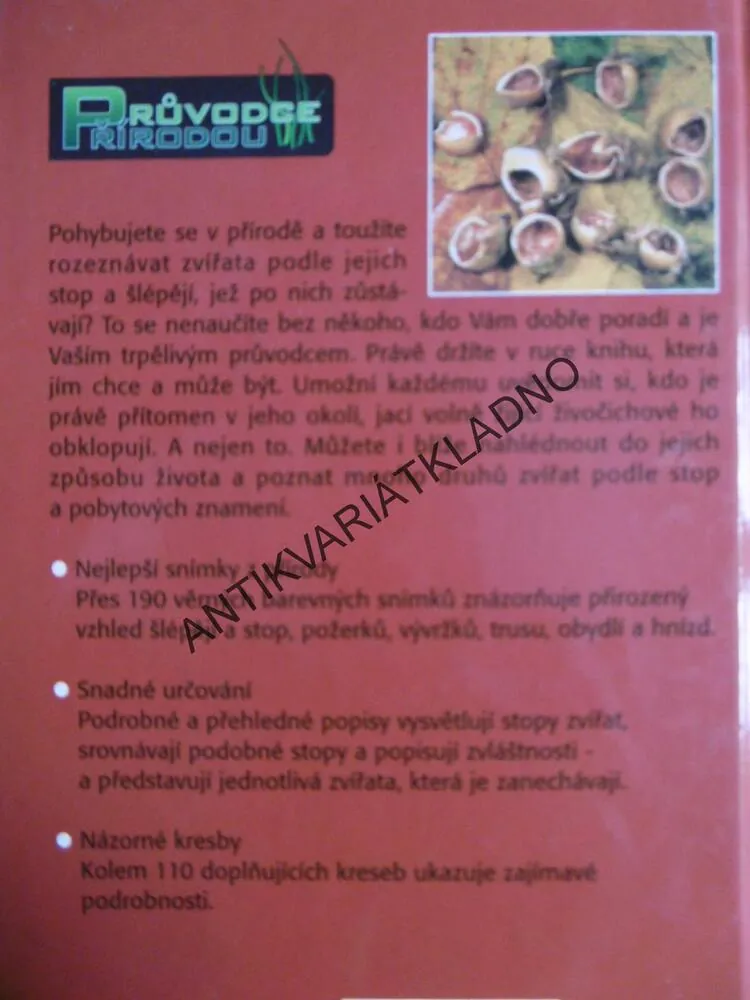 POZNÁVÁME STOPY ZVÍŘAT, ANGELIKA LANG, PRŮVODCE PŘÍRODOU, **an