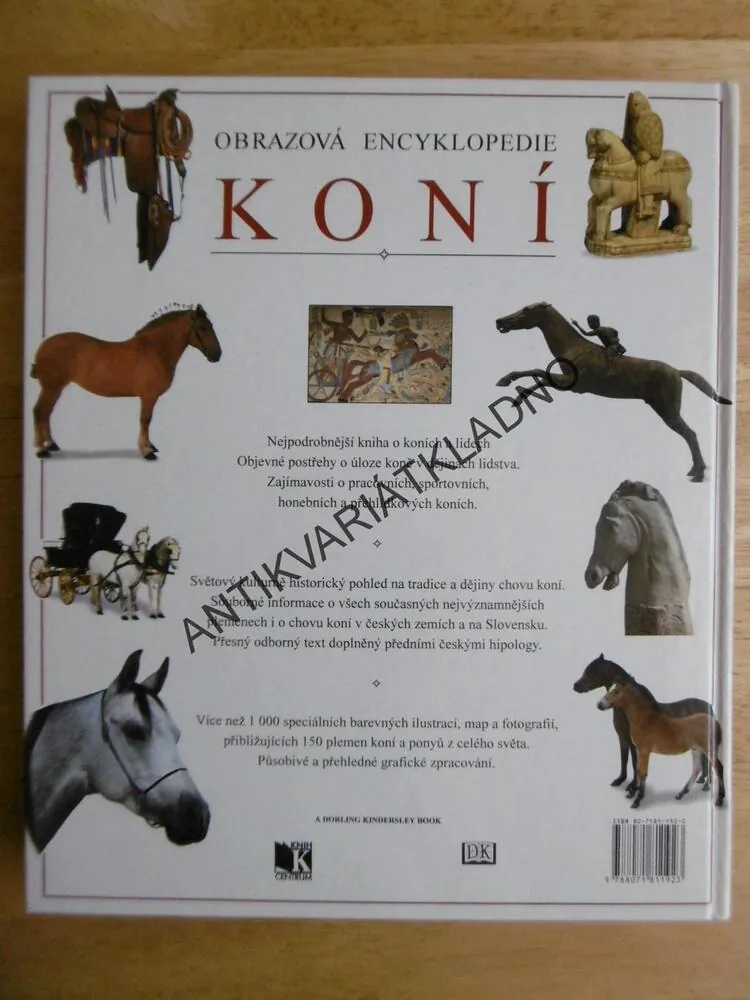 OBRAZOVÁ ENCYKLOPEDIE KONÍ, KŮŇ, JEZDECTVÍ