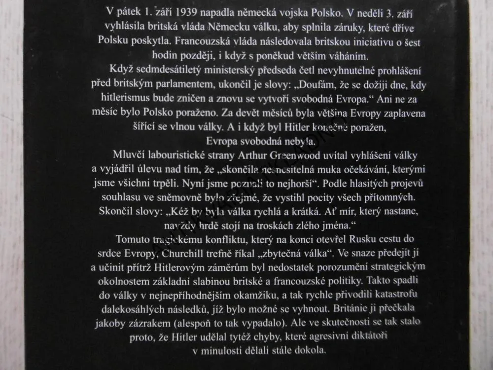 DĚJINY DRUHÉ SVĚTOVÉ VÁLKY, LIDDELL HART, **an