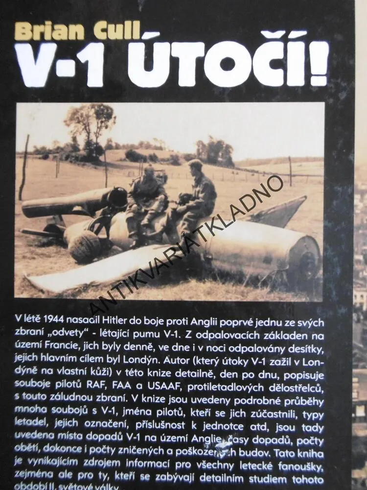 V-1 ÚTOČÍ! BRIAN CULL, **an