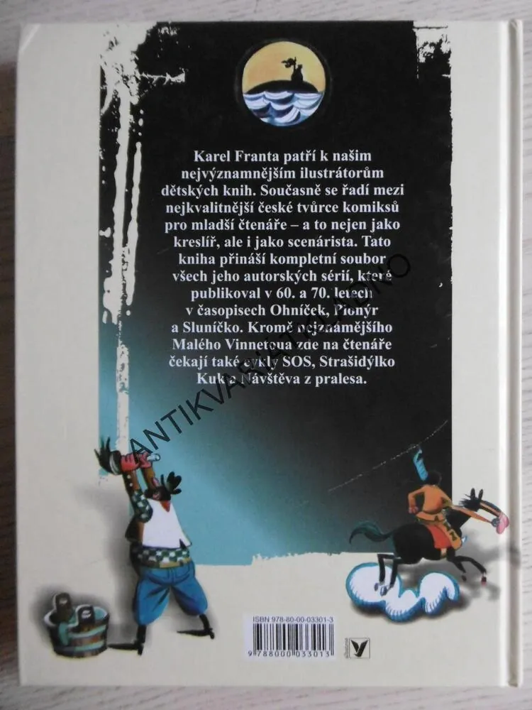 KNIHA KOMIKSŮ, KAREL FRANTA, **an
