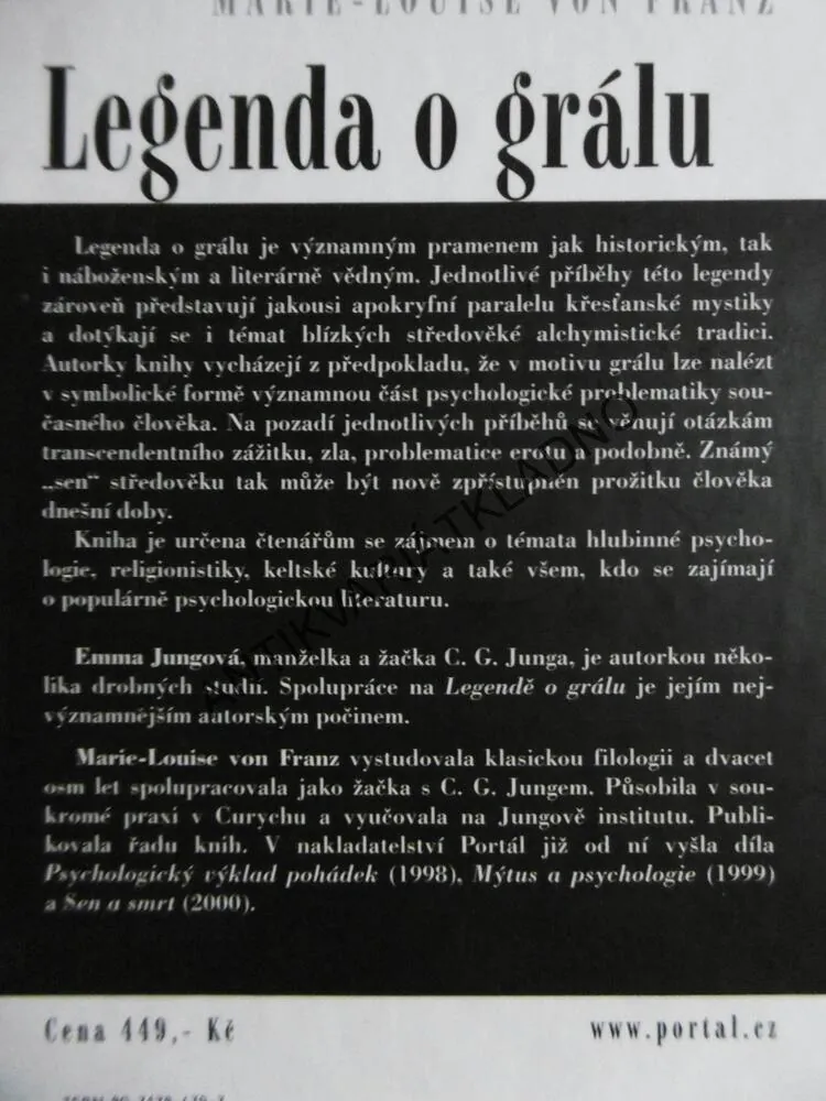 LEGENDA O GRÁLU, EMMA JUNGOVÁ, 