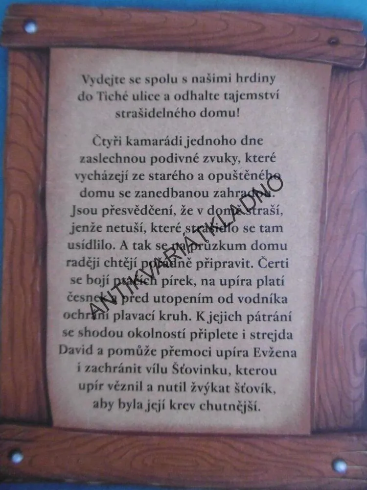 STRAŠIDELNÝ DŮM, ZUZANA POSPÍŠILOVÁ, ZUZANA KRUTÁ, **an
