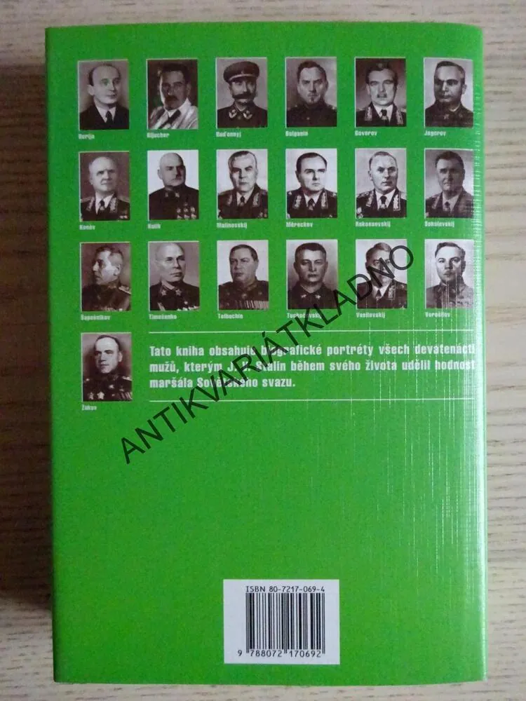 STALINOVI MARŠÁLOVÉ, JIŘÍ FIDLER, **an