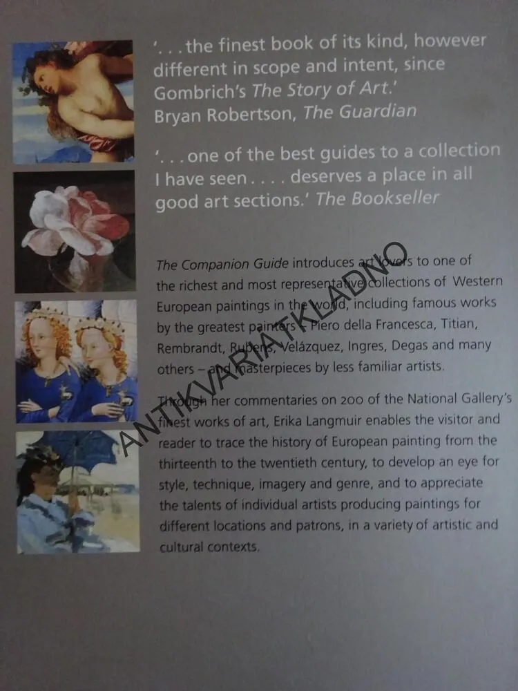 THE NATIONAL GALLERY COMPANION GUIDE, **an