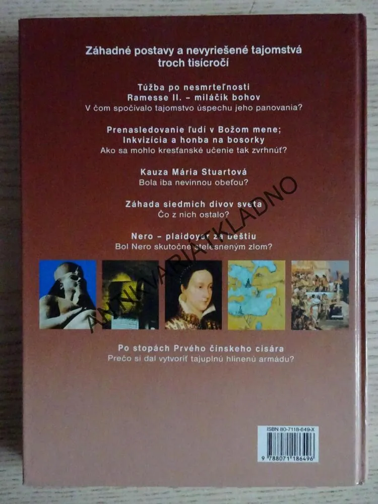 SFINGA, ZÁHADY HISTORIE 3., HANS-CHRISTIAN HUF, **an