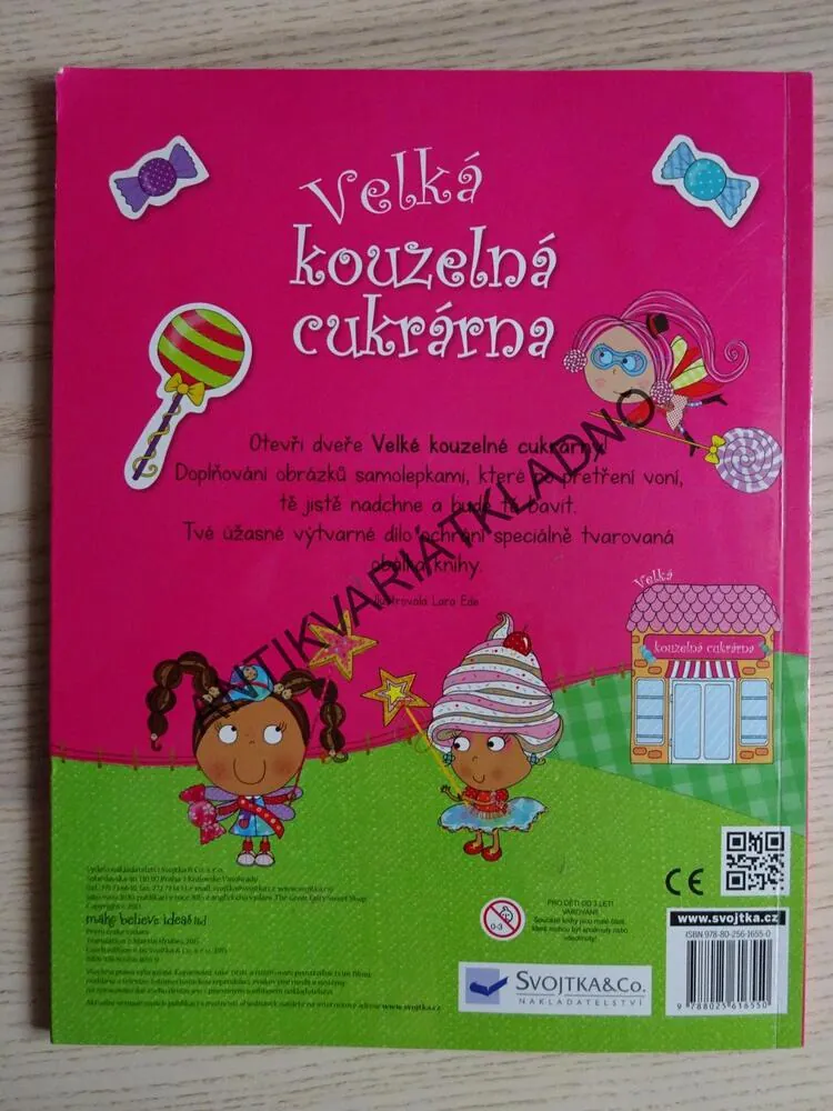 VELKÁ KOUZELNÁ CUKRÁRNA SE SAMOLEPKAMI, VČETNĚ SAMOLEPEK, **an