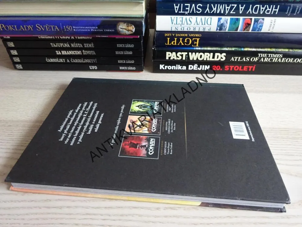 CONAN Z CIMMERIE, ROBERT E. HOWARD, SV.1.,KOMIKS,**an