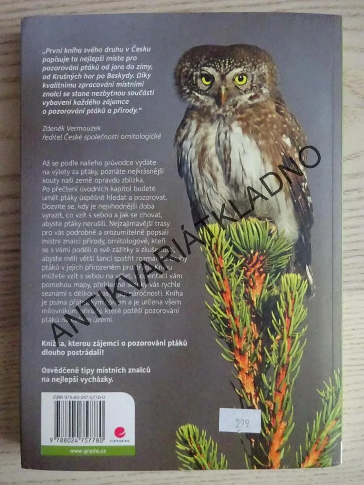 KAM ZA PTÁKY V ČESKÉ REPUBLICE, ALENA KLVAŇOVÁ A KOLEKTIV, **an