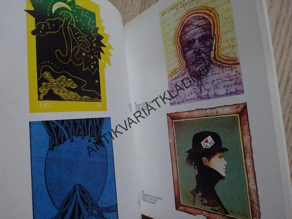 EXLIBRIS 1994-1996, MEZINÁRODNÍ VÝSTAVA CHRUDIM, **an