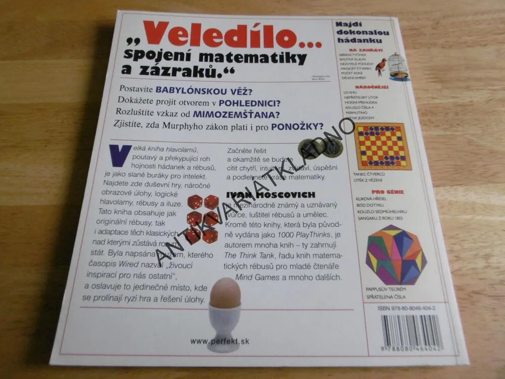 VELKÁ KNIHA HLAVOLAMŮ, RÉBUSY, HÁDANKY, LOGIKA,KLAMY,