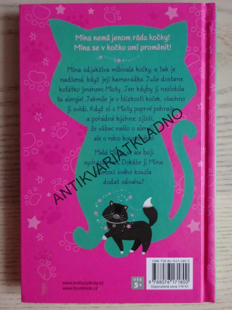 MÍNA A KOČKY, MALÁ MISTY SE BOJÍ, ELLY MOONHEARTOVÁ, **an