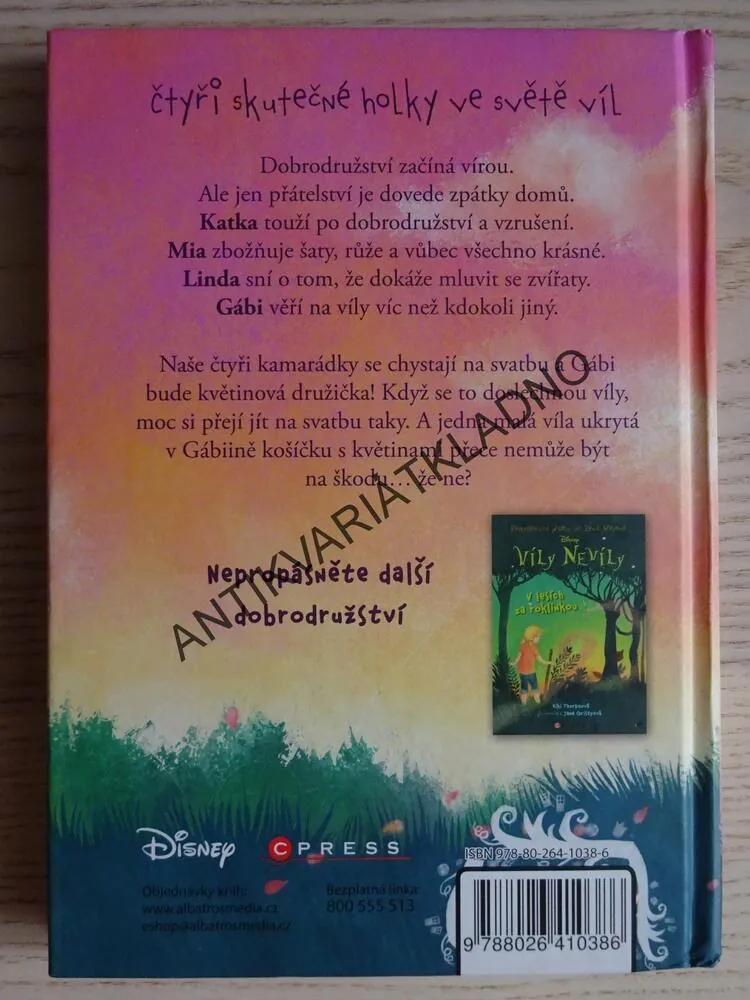 VÍLY NEVÍLY, SVATEBNÍ ZÁVOJ, WALT DISNEY, KIKI THORPEOVÁ, **an